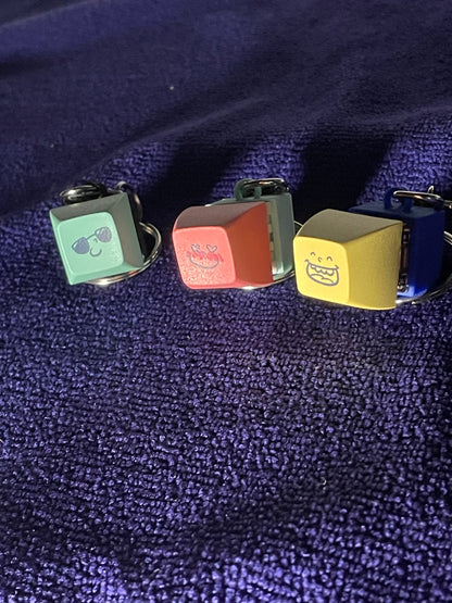 Customizable Novelty Keycap Keychain