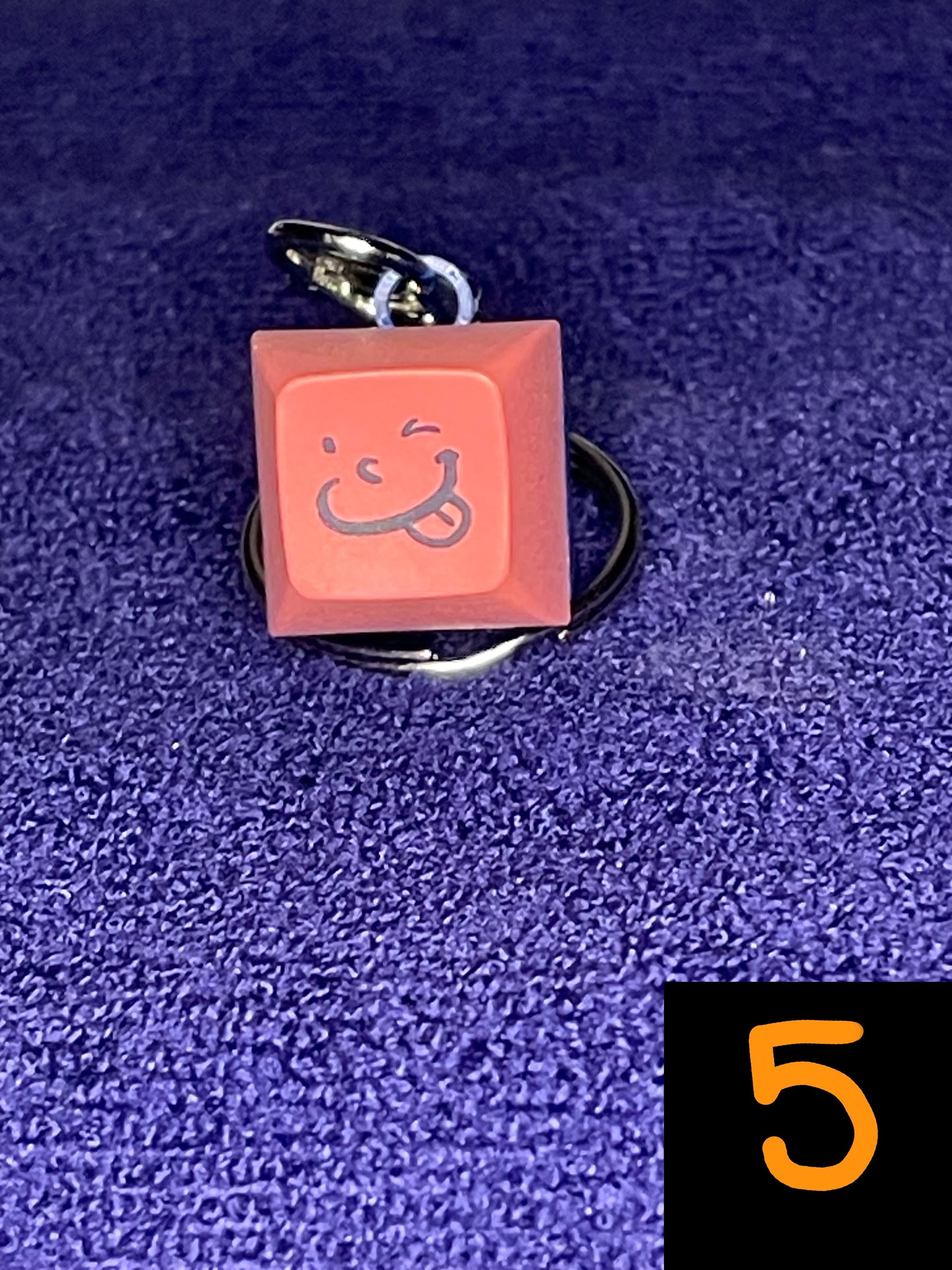 Customizable Novelty Keycap Keychain