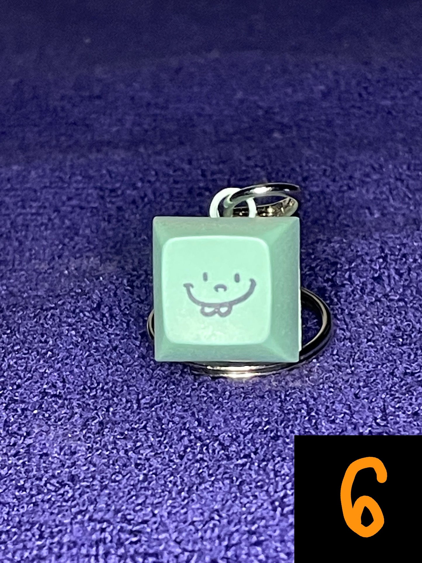 Customizable Novelty Keycap Keychain