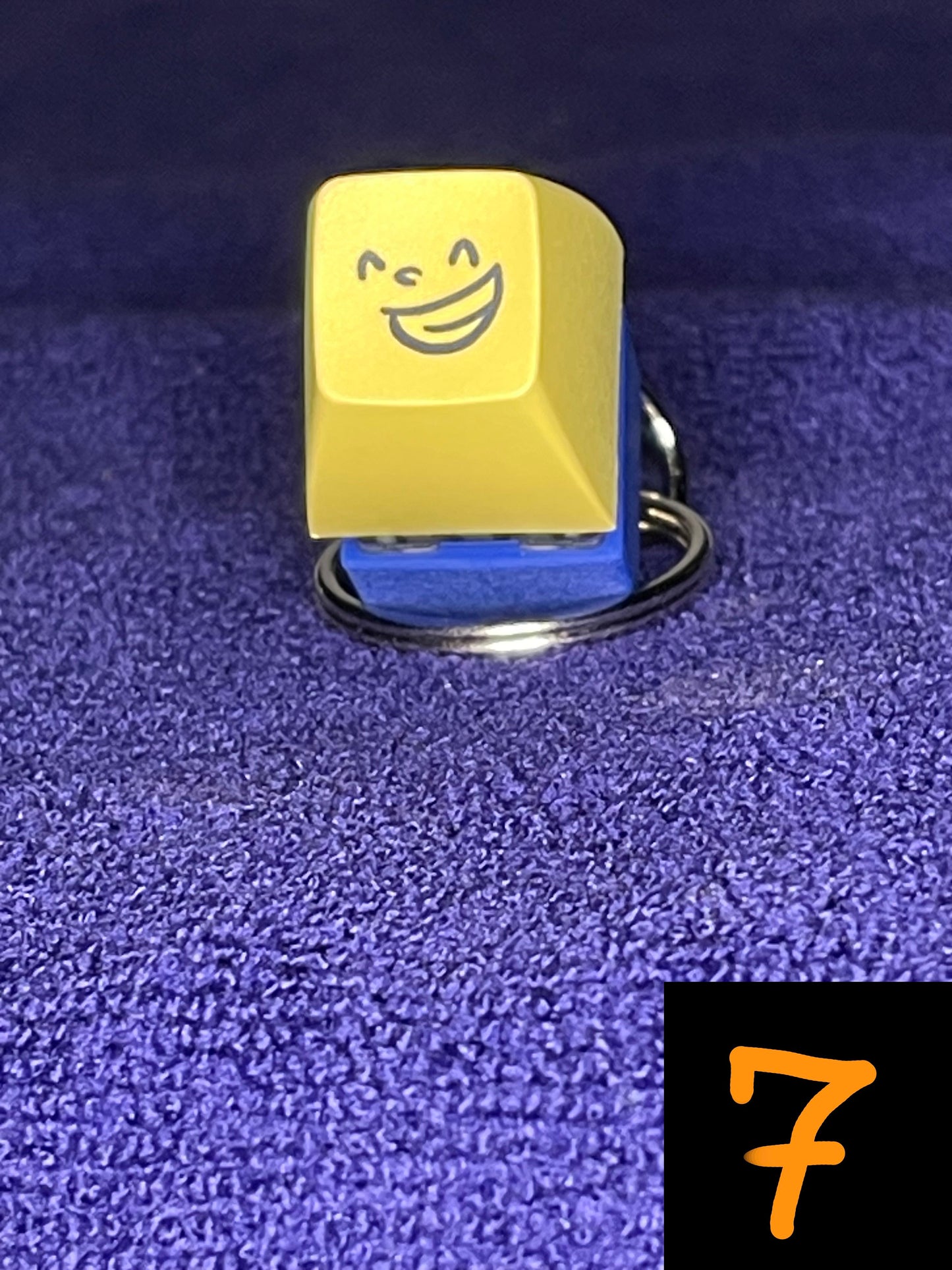 Customizable Novelty Keycap Keychain