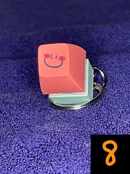 Customizable Novelty Keycap Keychain